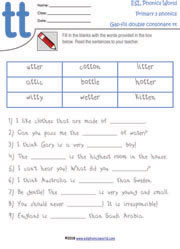 double-consonant-tt-gap-fill-worksheet